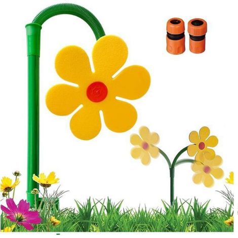Der Crazy Daisy Rasensprenger – Ein Riesenspaß Für Den Garten Der Um 360° Drehbare Blumensprenger Ist Ideal Zum Bewässern Von Rasen Und Blumen.