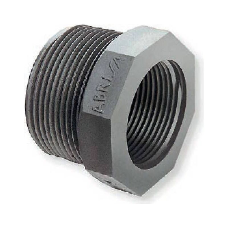 Reduzierstück Aus Hdpe, Außengewinde Auf Innengewinde, Ø A: 3 Zoll, Ø B: 2,5 Zoll