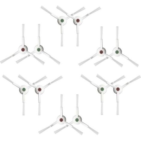 12 Ersatzteile Für Ecovacs Debot / T20 Pro / X1 Omni / T10 Omni / Saugroboter (seitenbürste)