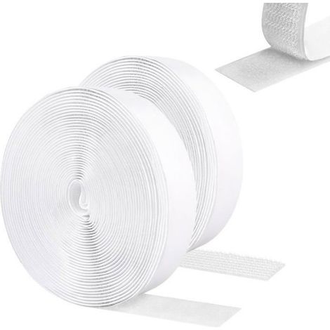 Selbstklebende Klettbandrolle, Doppelseitiges Klettband, Klettband Für Moskitonetze, Klettband