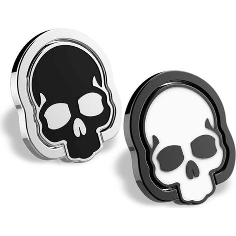 Set Mit 2 Handyhalterungsringen, 360° Verstellbarer Ring, Für Magnetische Autohalterung