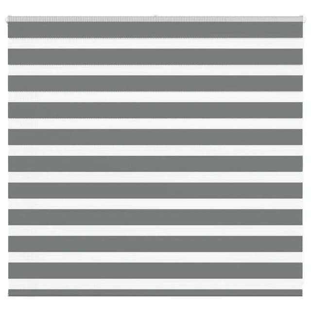 vidaXL Doppelrollo Dunkelgrau 155x100 cm Stoffbreite 150,9 cm Polyester 4014116