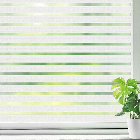 Fensterfolie – 45 X 400 Cm – Selbstklebende Verdunkelungsfolie – Folie Mit Dicken Trägerstreifen, Für Schlafzimmer Und Badezimmer