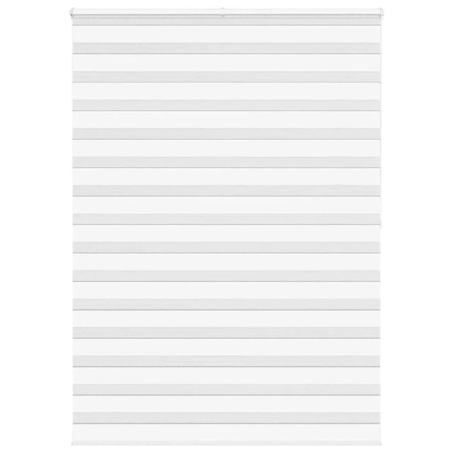 vidaXL Doppelrollo Weiß 165x200 cm Stoffbreite 160,9 cm Polyester 4014794