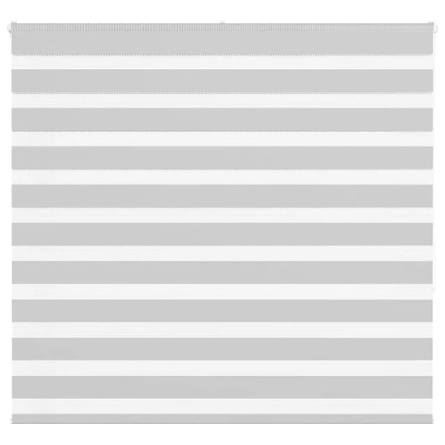 vidaXL Doppelrollo Hellgrau 165x150 cm Stoffbreite 160,9 cm Polyester 4014456