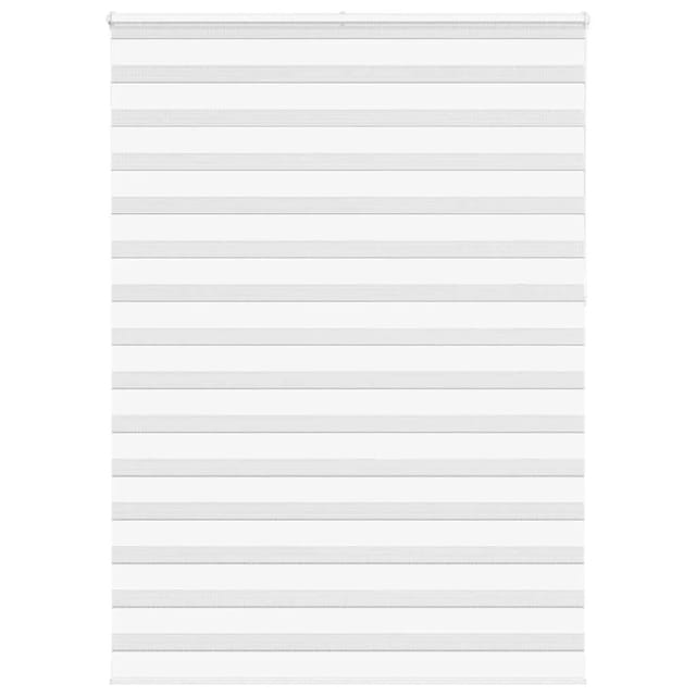 vidaXL Doppelrollo Weiß 160x230 cm Stoffbreite 155,9 cm Polyester 4014819