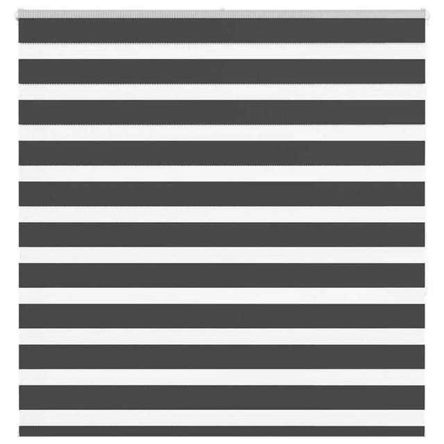 vidaXL Doppelrollo Schwarz 140x150 cm Stoffbreite 135,9 cm Polyester 4014243