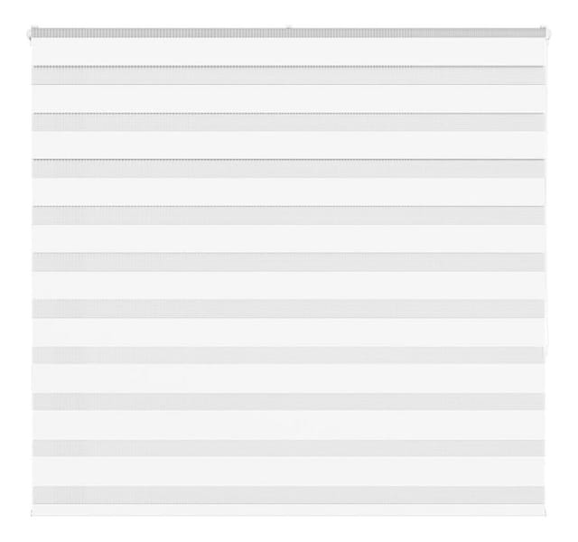 vidaXL Doppelrollo Weiß 165x150 cm Stoffbreite 160,9 cm Polyester 4014768