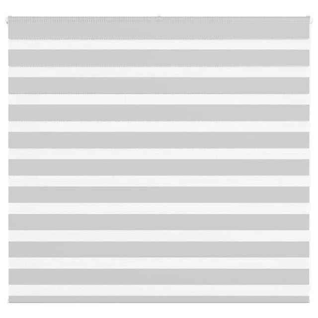 vidaXL Doppelrollo Hellgrau 165x100 cm Stoffbreite 160,9 cm Polyester 4014430