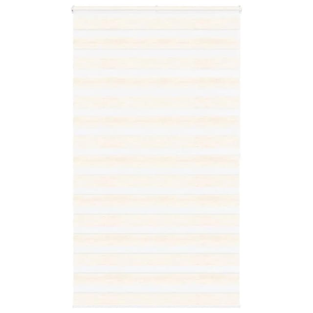 vidaXL Doppelrollo Marmorbeige 125x200cm Stoffbreite 120,9 cm Polyester 4014682