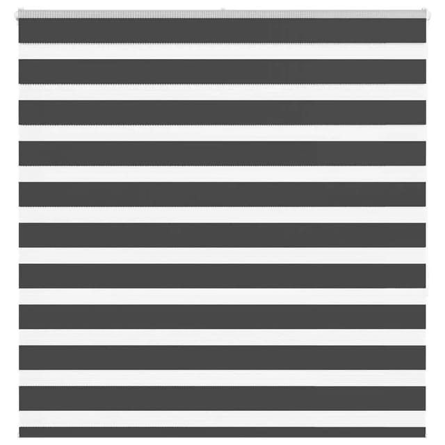 vidaXL Doppelrollo Schwarz 145x150 cm Stoffbreite 140,9 cm Polyester 4014244