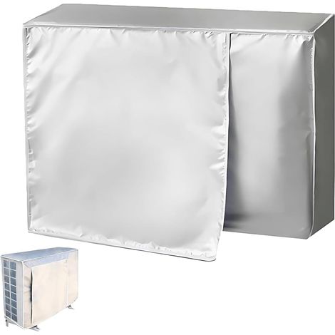 Ccykxahousse Klimaanlagenabdeckung, Außenabdeckung Für Klimaanlagen, Schutzhülle Für Klimaanlagen, Wasserdichte Abdeckung Für Klimaanlagen (80x30x57cm)