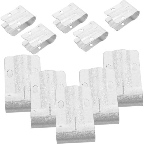 Ccykxa10 Stück Rohrschellen Für Leitungsschellen, Folienextraktion, Stahlrohrverbinder, T-schienenschelle, Klemmverbinder