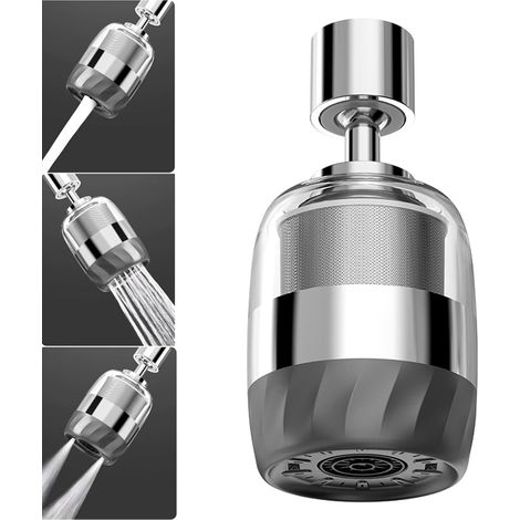 Ccykxa Küchenarmatur-luftsprudler-verlängerung, M22/m24-luftsprudler Mit Filter, 360° Schwenkbarer Küchenspülen-brausekopf, Wassersparende Armaturverlängerung