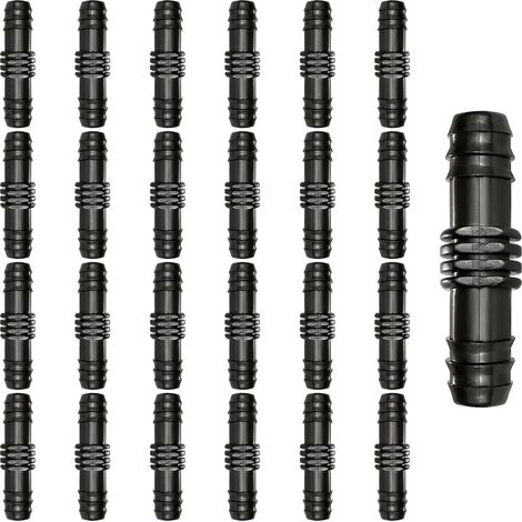 Ccykxa25 Stück 16-mm-rohrverbinder, Kunststoff-schlauchverbinder Mit Widerhaken, Bewässerungsarmatur, Schlauchverbinder Mit Widerhaken Für Systeme