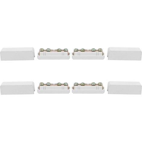 Ccykxa4 Stück 16 Block-schraubklemmen 16mm² Kabelanschlussdose Isolierte Schraubklemmen Elektrischer Kabelverbinder Für 2,5mm² Bis 16mm² Draht