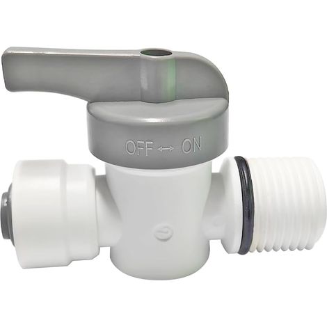Ccykxa1 Absperrventil/isolationsventil, 1/2"-außengewinde Auf 1/4"-schnellkupplung (steckverbinder), Wasserfilteranschluss, Inline-kugelhahn