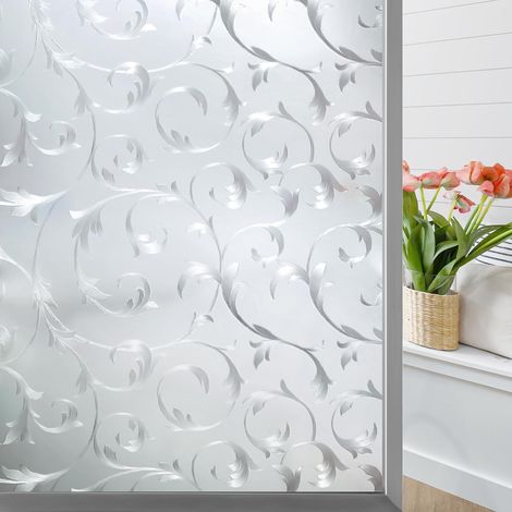 Ccykxafilm 3d-fensterfolie, Elektrostatische Sichtschutzfolie, Uv-schutz, Wiederverwendbare Fensterfolie, Dekorativer Fensteraufkleber Für Schlafzimmer Und Wohnzimmer, 60 X 200 Cm