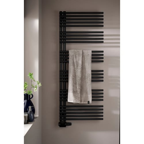 Schöner Wohnen Design-Heizkörper Celia 151 cm x 60 cm Mattschwarz