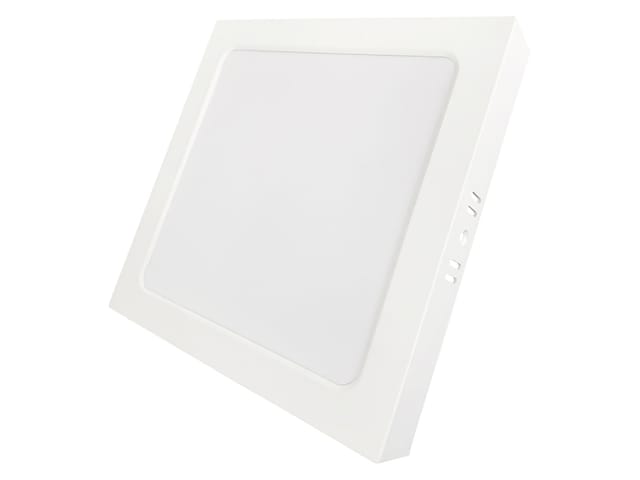 LUXULA LED Aufbauleuchte 18W IP44-Geschützt 1800lm Lichtfarbe Einstellbar CCT Deckenleuchte Eckig 226x35mm Badezimmerlampe Weiß