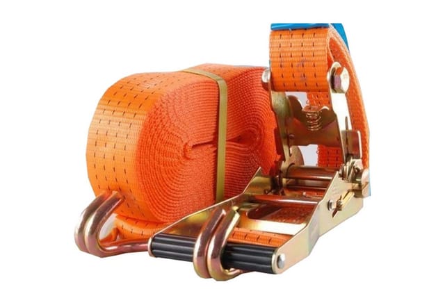 TRUTZHOLM Spanngurt Ratschen 2 Teilig 10m 4000kg 4t TÜV/GS Orange