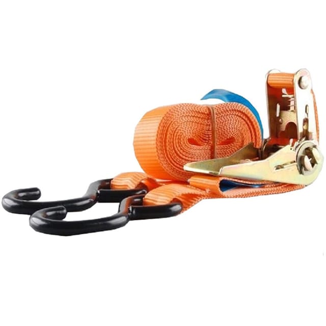 TRUTZHOLM Spanngurt Ratschen 2 Teilig 5m 800kg 0,8t Orange