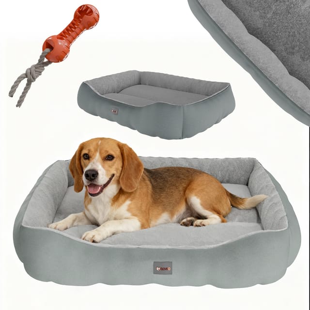 Benno Hundebett Sammy 80x65x17 Cm Grau