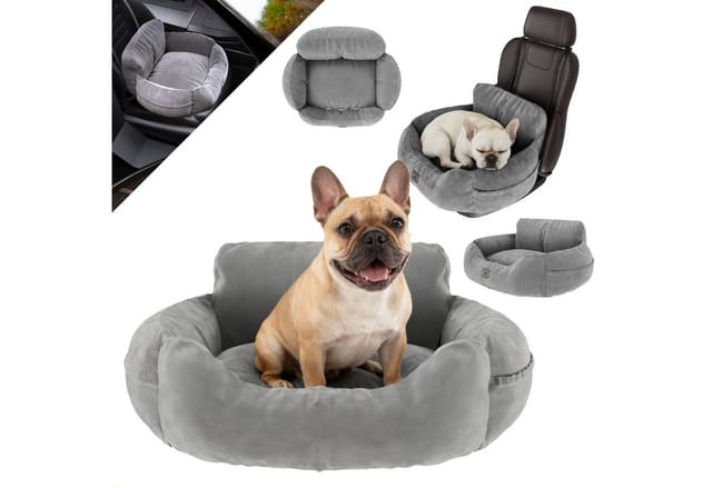 Benno Hundesitz Autositz Hundekorb Buddy Grau