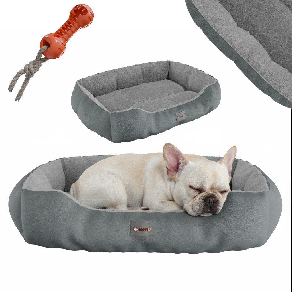 Benno Hundebett Sammy 65x50x16 Cm Grau