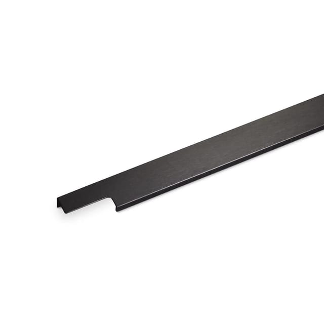 SOTECH Griffleiste BLANKETT Slim 995 x 18 x 36 mm Aluminium Schwarz Gebürstet