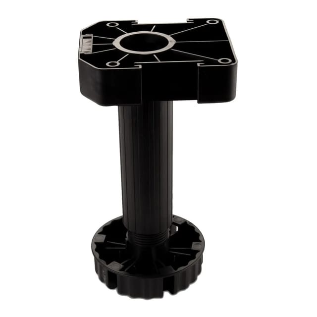 SOTECH 4er Set Möbelfüße Schwarz mit Sockelhöhe 170 mm