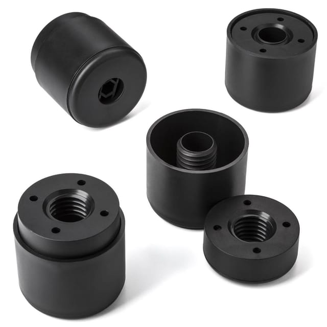SOTECH Möbelfüße HOTEL Rund Groß Ø55 mm Höhenverstellbar von 44 Bis 54 mm