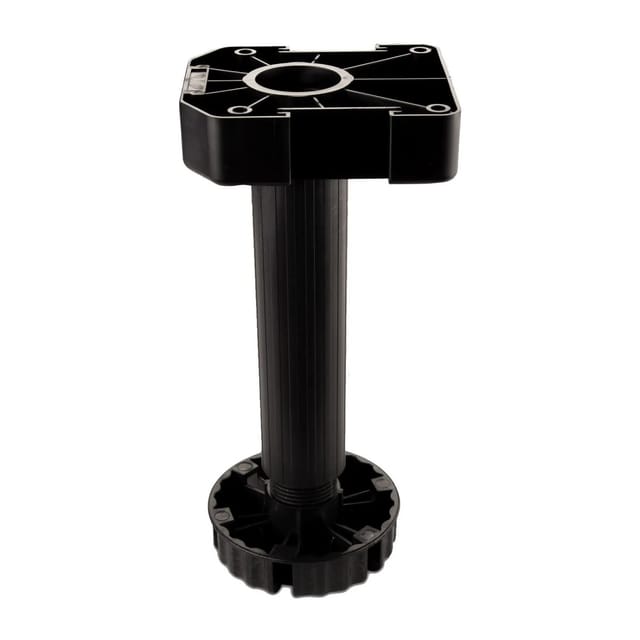 SOTECH 4er Set Möbelfüße Schwarz mit Sockelhöhe 200 mm