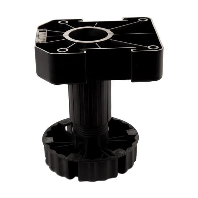 SOTECH 20er Set Möbelfüße Schwarz mit Sockelhöhe 110 mm