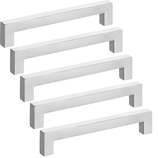 SOTECH 5x Möbelgriff FormLine EDGE BA 160mm Edelstahl