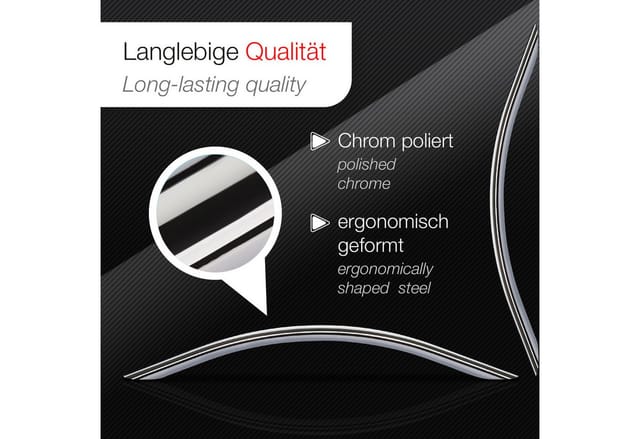 SOTECH Bogengriff BG01 BA 128 mm Chrom Poliert