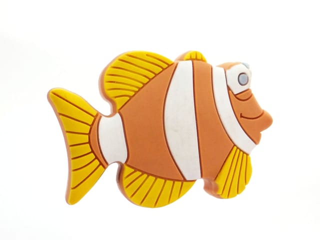 SOTECH Kindermöbelknopf Fisch 54 x 13 x 38 mm Gummi