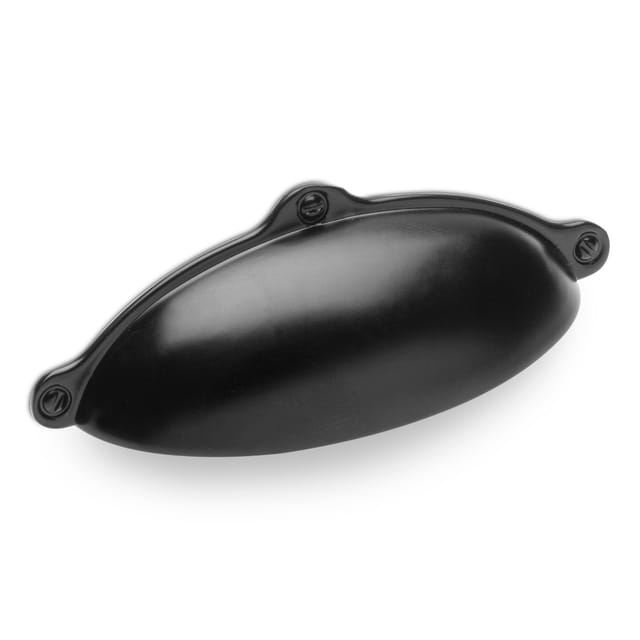 SOTECH Muschelgriff ERIKA BA 64 mm Schwarz Matt