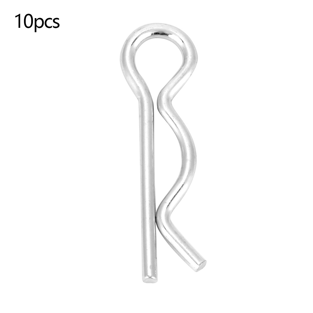 10 Halteklammern R 2,5 X 45 Mm – Verzinkter Splint