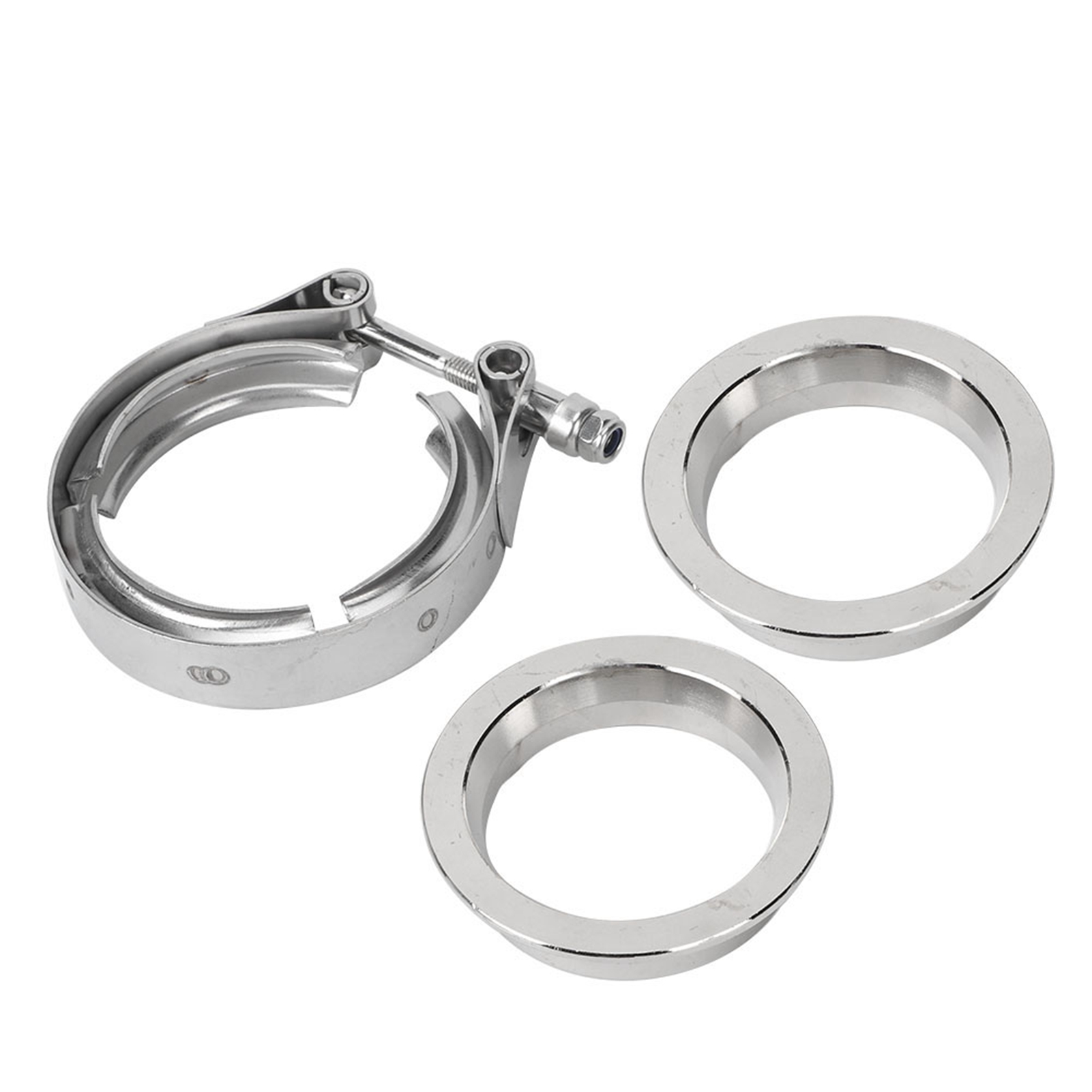 51-mm-edelstahl-v-hals-klemme – 2,0-zoll-auspuffrohrflansch