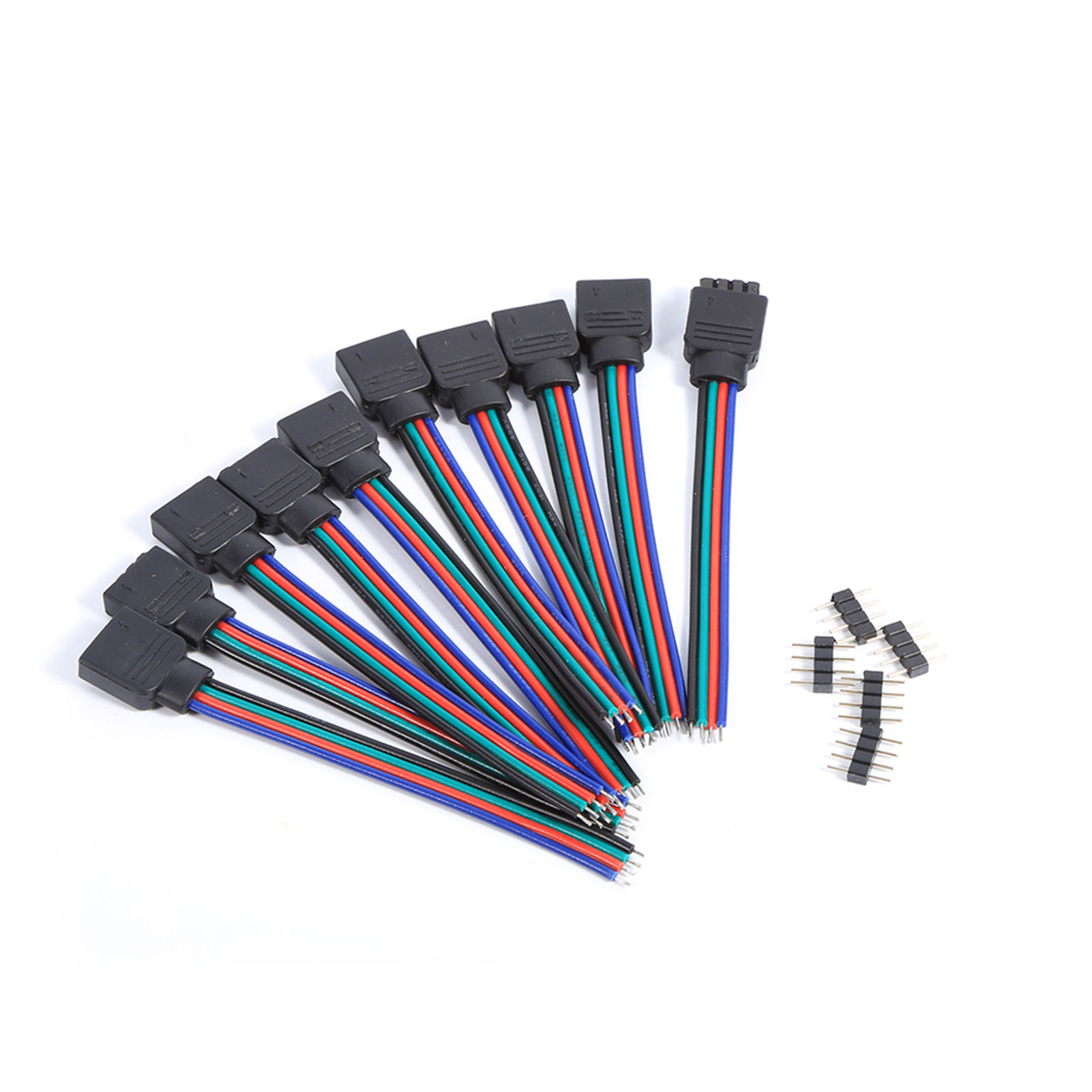 4-poliges Rgb-verlängerungskabel – Anschluss Für 3528/5050 Smd-streifen