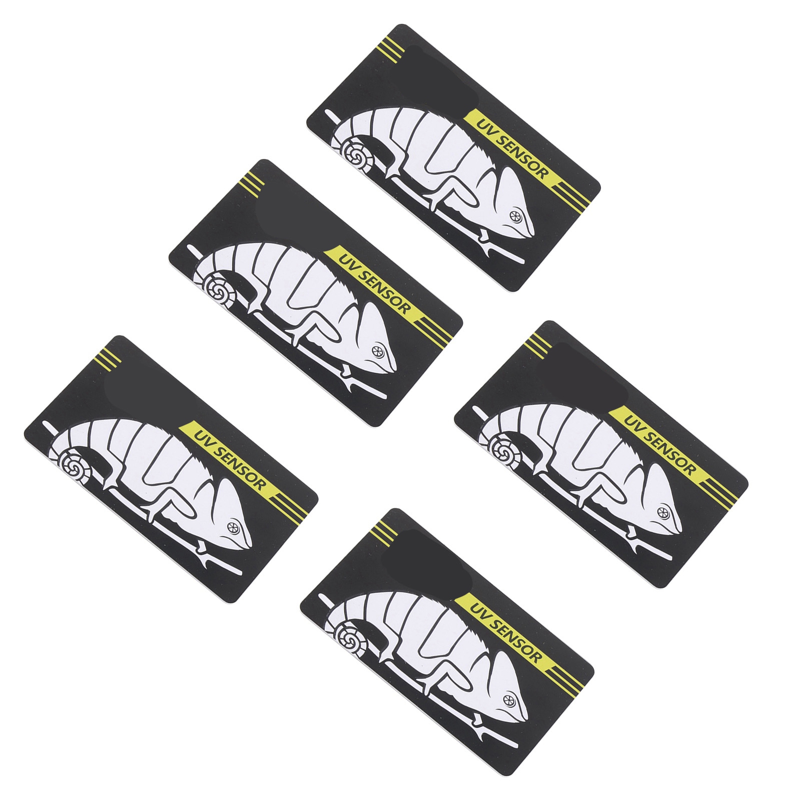 Wiederverwendbare Uvb-schnelltestkarte – Uv-sensor Für Reptilien Und Haustiere