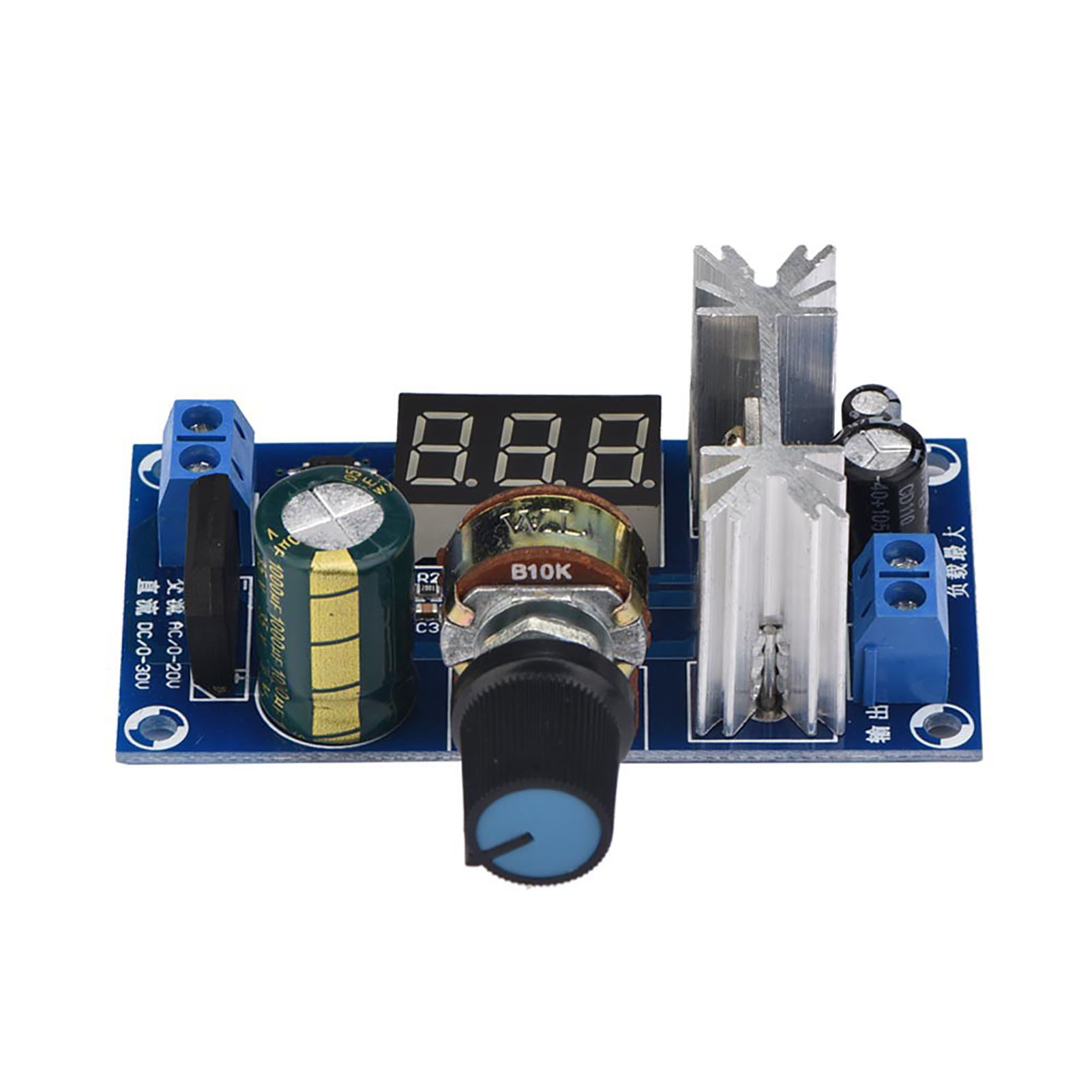 Gleichstromregler 3-30v – Einstellbare Spannung Für Diy-projekte