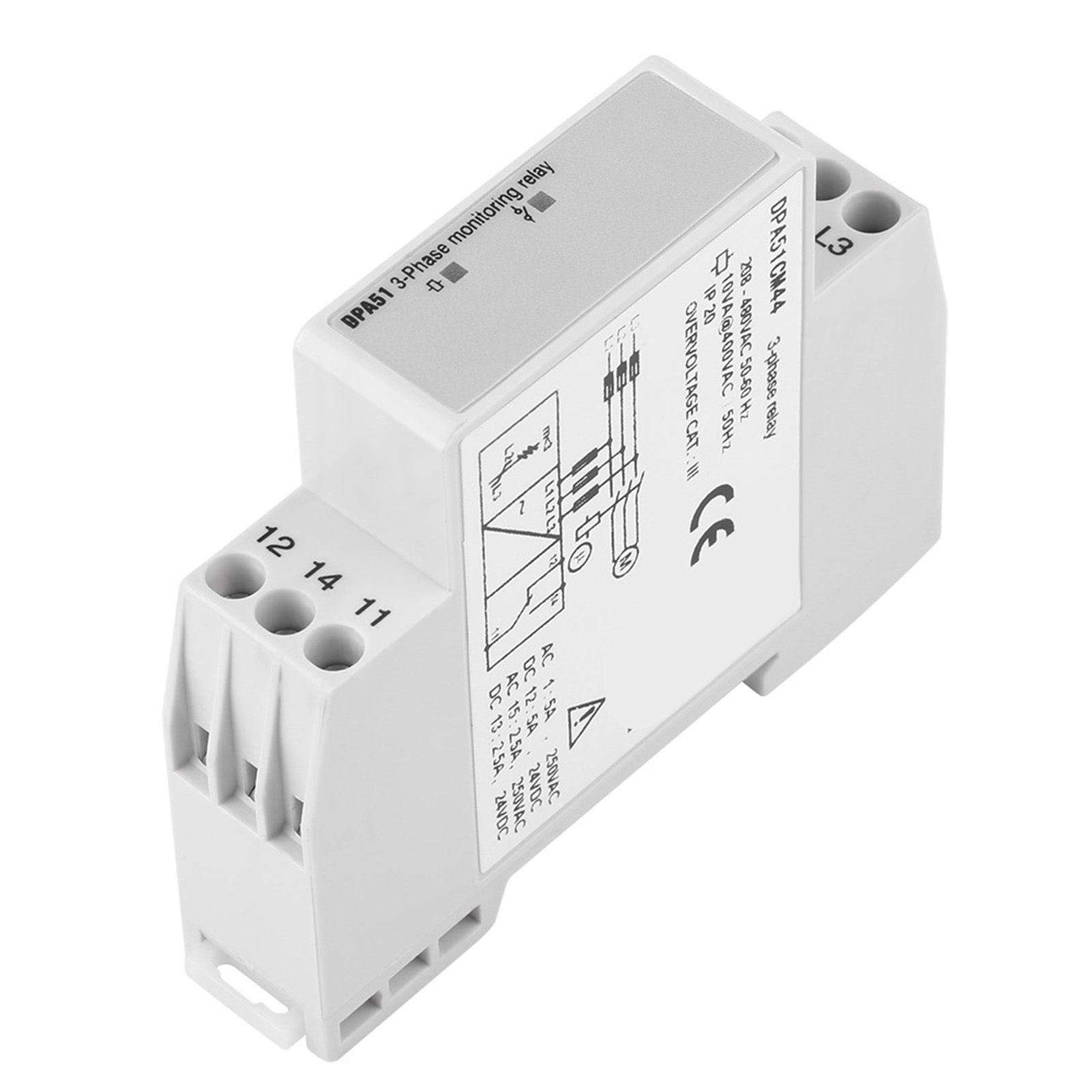 Dpa51cm44 Relais – Phasenfolgeschutz 208–480 V Ac Drehstrom