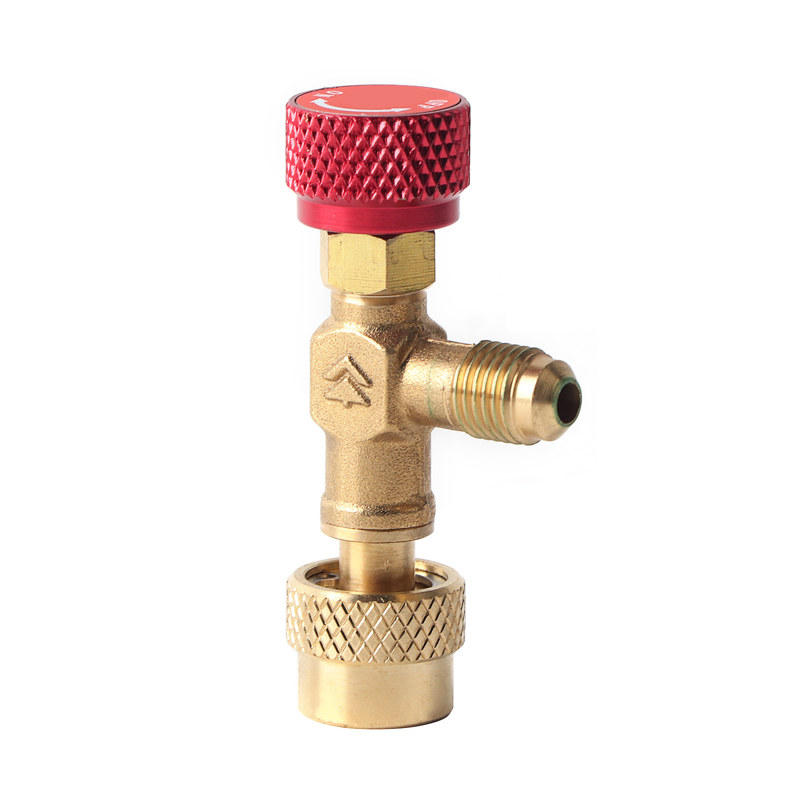 R410a Durchflussventil – Messing 1/4"-5/16" Einfach Zu Bedienen