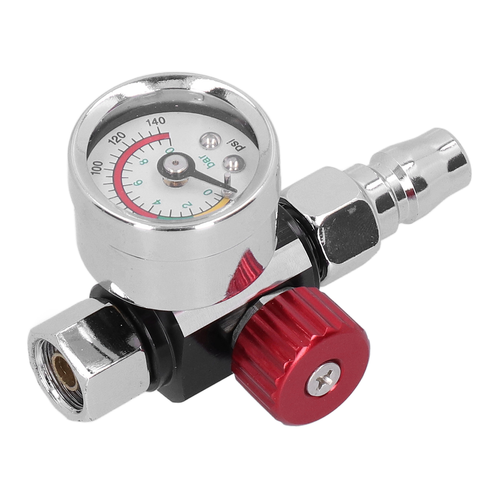 G1/4 Farbpistole Mit Regler – Luftdruckeinstellventil Manometer