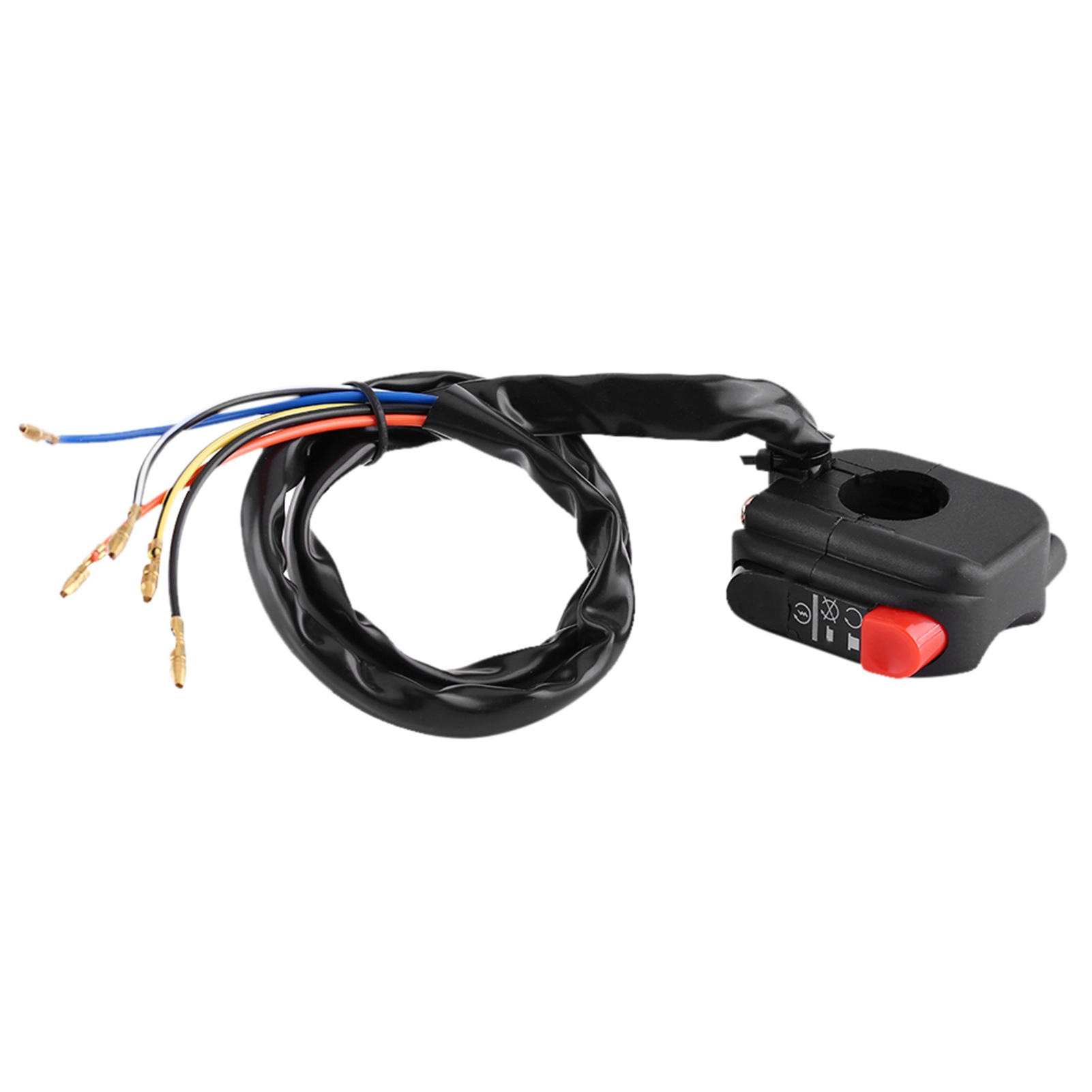 7/8" Motorrad-lenkerschalter – Halterung Mit Ein-/aus-anschlusskabeln