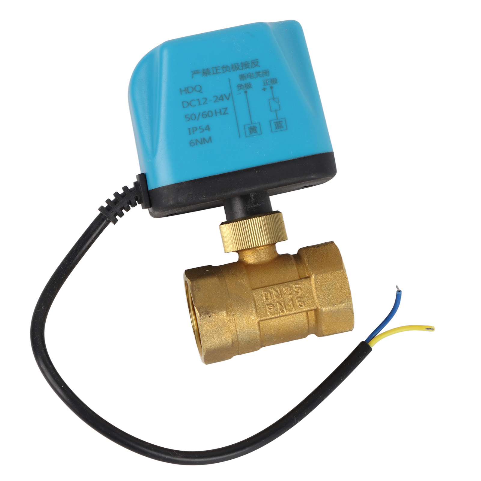 Dn25 Dc12-24v 2-wege-elektro-motorkugelhahn, Normalerweise Geschlossen, Zubehör Für Industrielle Hydraulikgeräte.