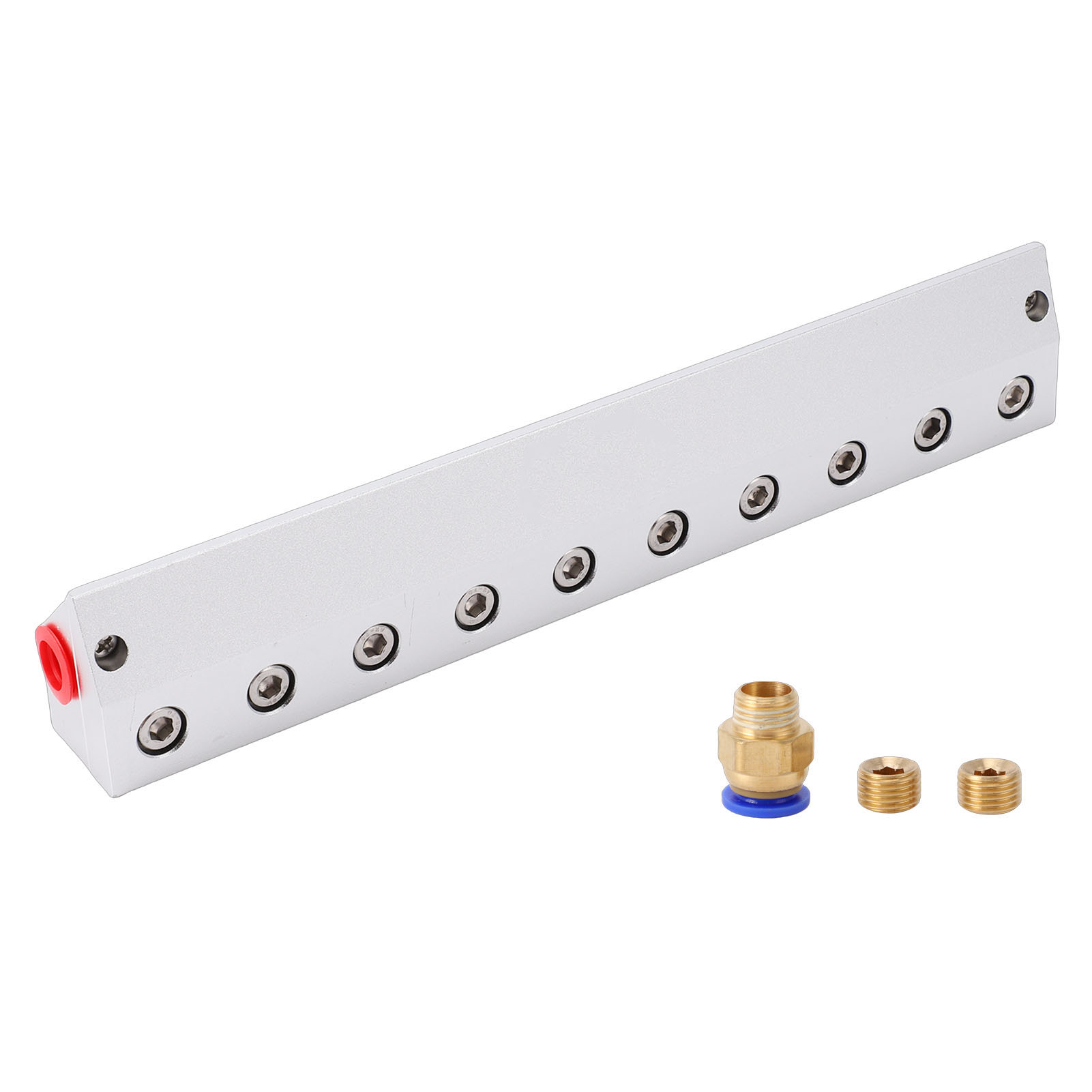 250 Mm Luftgebläseflügel, 1/4 Zoll Gewindeanschluss, Industrielle Düse Aus Komprimierter Aluminiumlegierung Zur Wasser- Und Staubentfernung.
