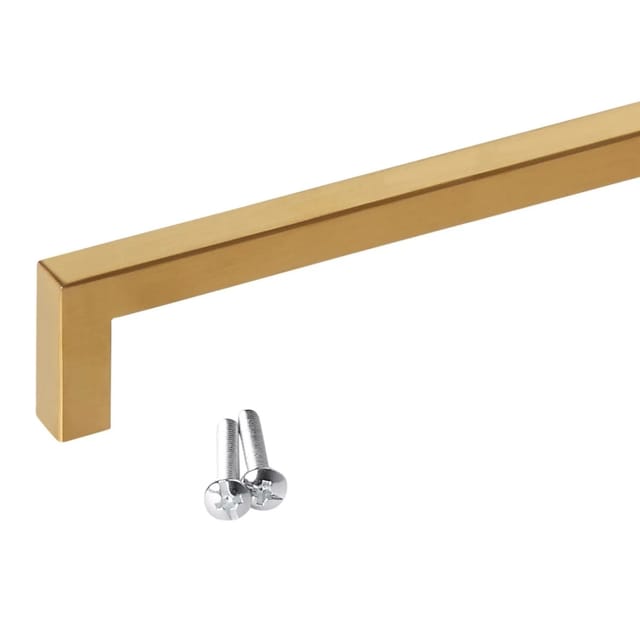 SOTECH Stangengriff E8 BA 560 mm Echt Edelstahl SS201 Goldfarbig Galvanisiert